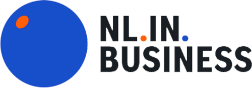 The logo of NL in Business, partner of Letter of Credit specialist Elceco.